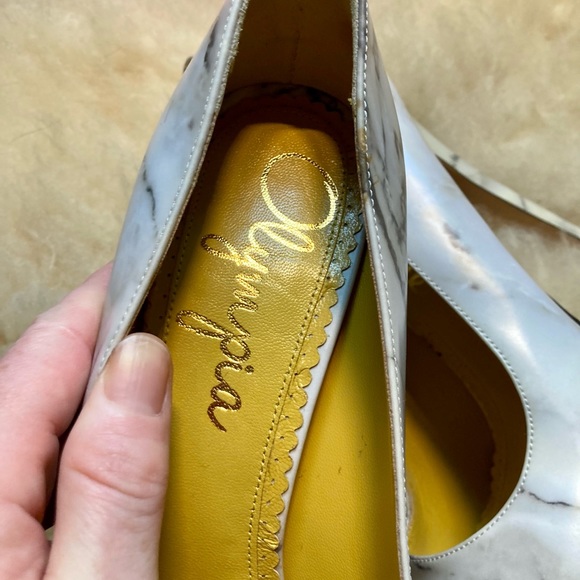 Charlotte Olympia Dolly Marble Platform Pumps 38.5 NWOT - Picture 5 of 7